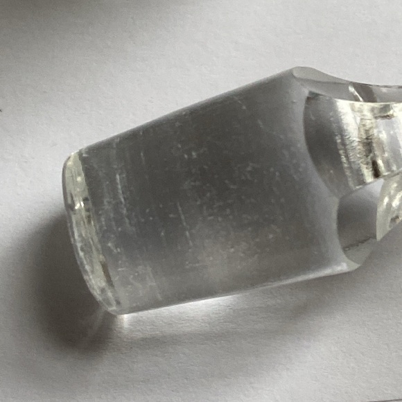 Cut crystal glass cruet. Beautiful. Mint condition. - Picture 12 of 12